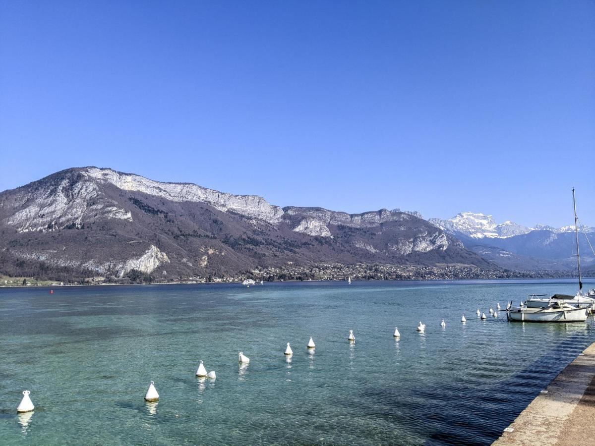 La Plume Vue Lac 3 Etoiles - Garage Prive, Secteur Recherche, Moderne & Tout Equipe, 6 Personnes Annecy Kültér fotó