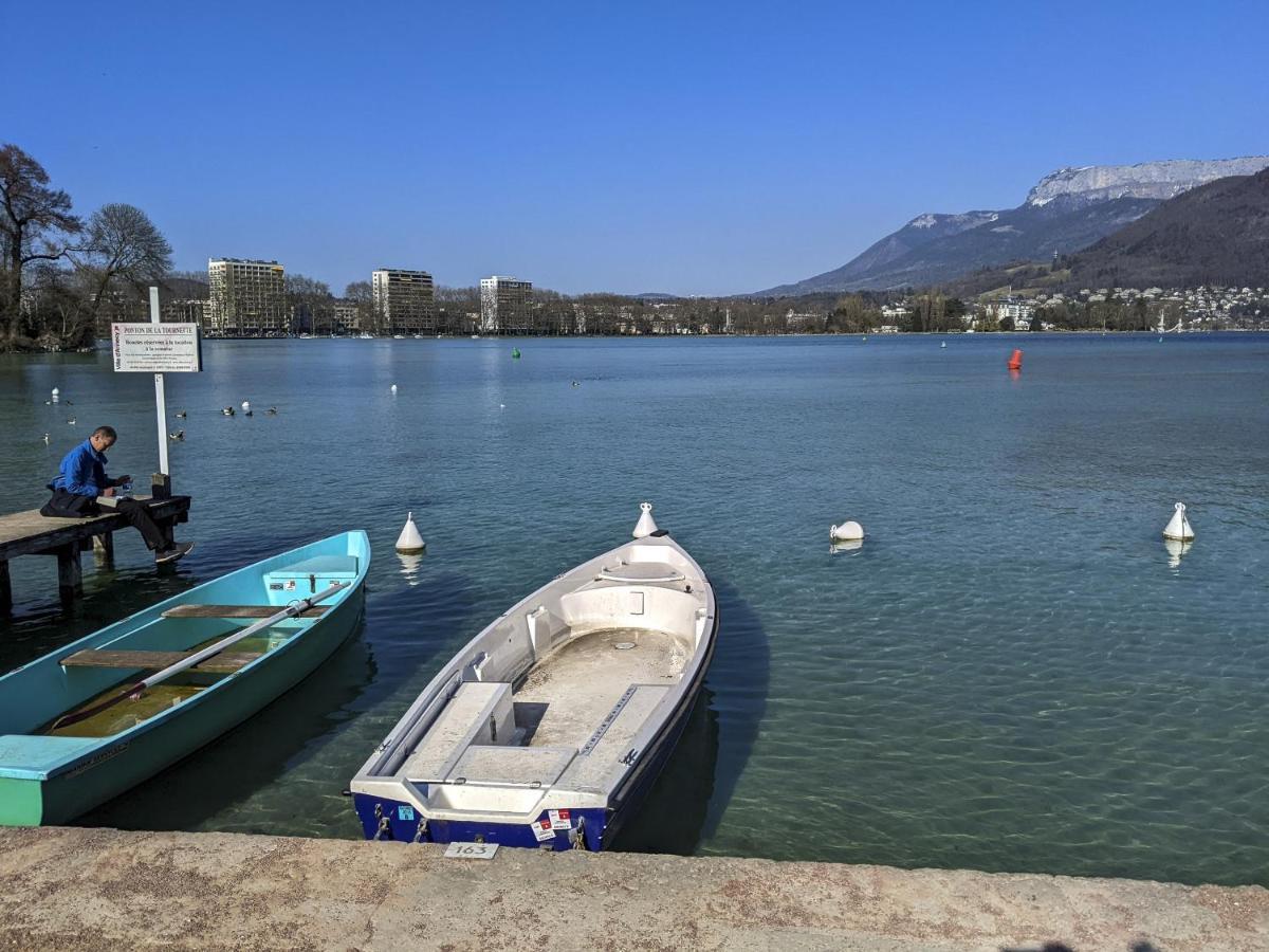 La Plume Vue Lac 3 Etoiles - Garage Prive, Secteur Recherche, Moderne & Tout Equipe, 6 Personnes Annecy Kültér fotó